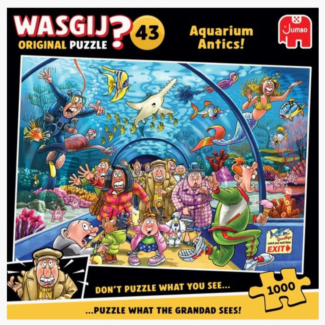 Wasgij 43 Orginal: Aquarium Capriolen - 1000
