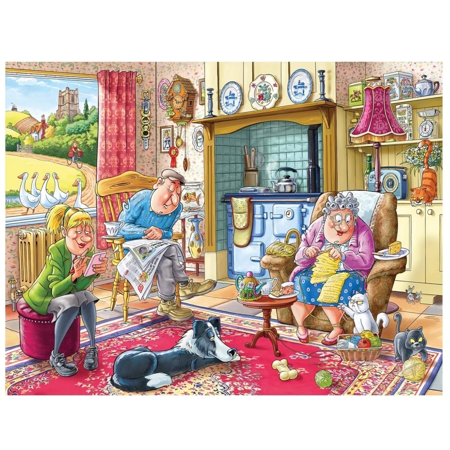 Wasgij 17 Mystery: Catching a Break! - 950