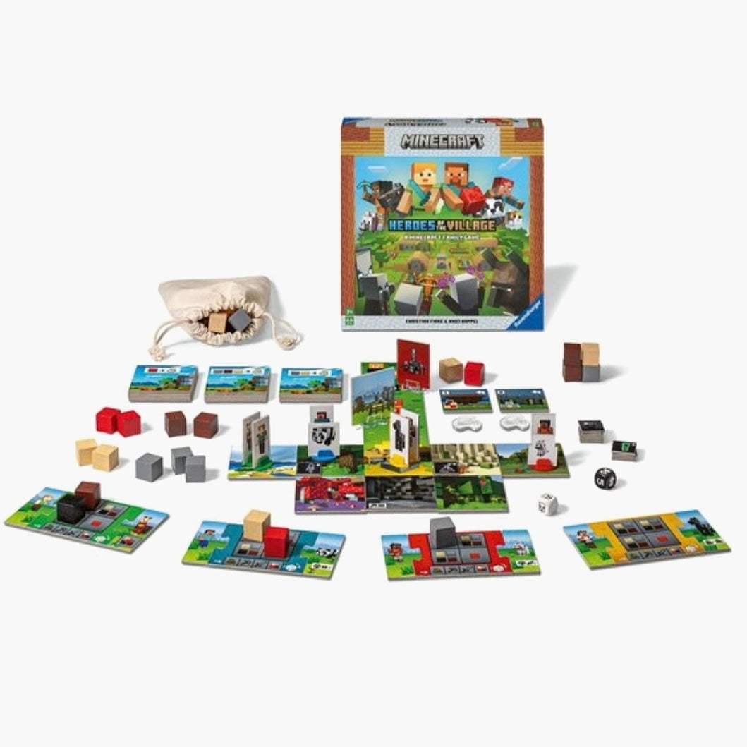 Ravensburger:  Minecraft - Heroes of the Village Junior