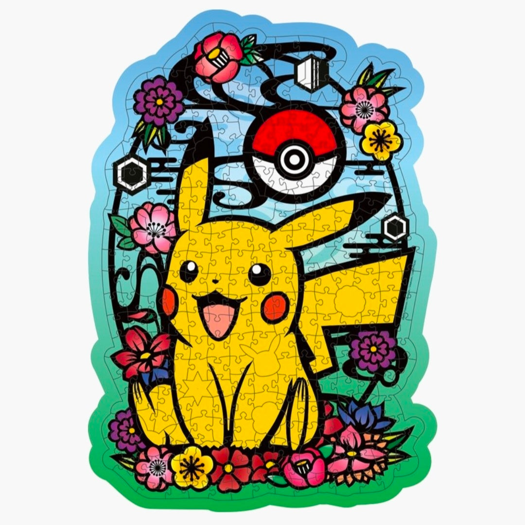 Ravensburger: Shaped Hout Pokemon - 300