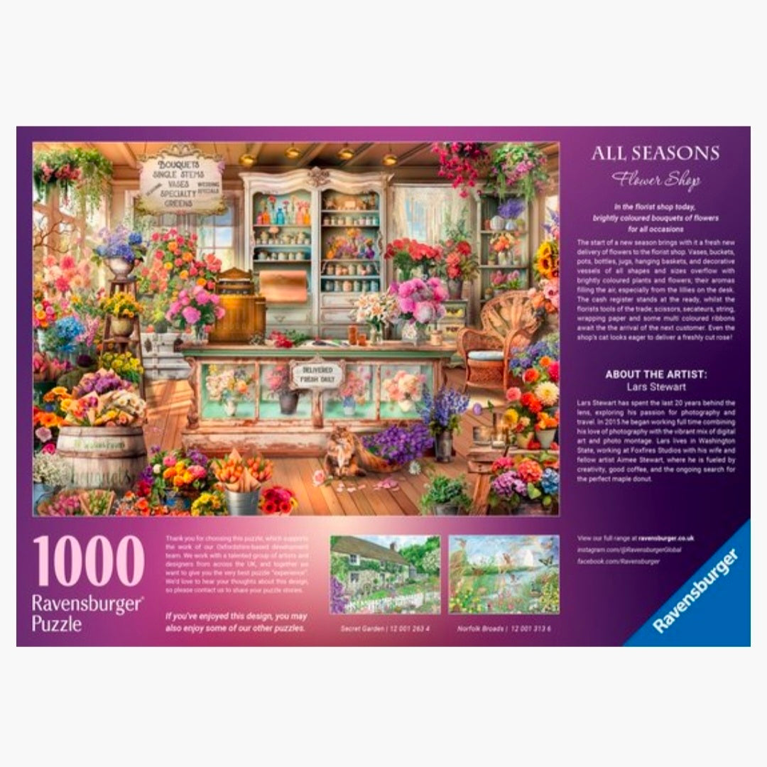 Ravensburger: All seasons Flower Shop - 1000