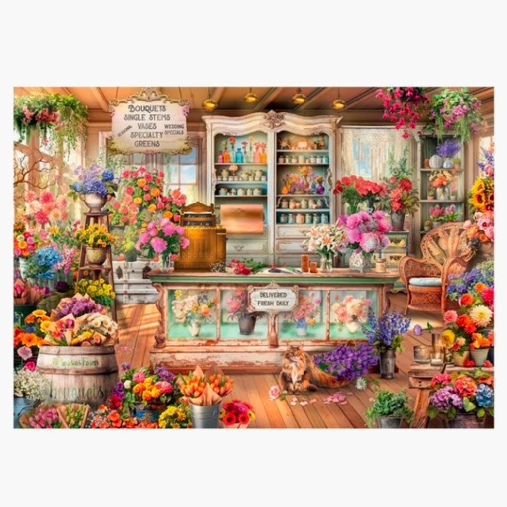 Ravensburger: All seasons Flower Shop - 1000
