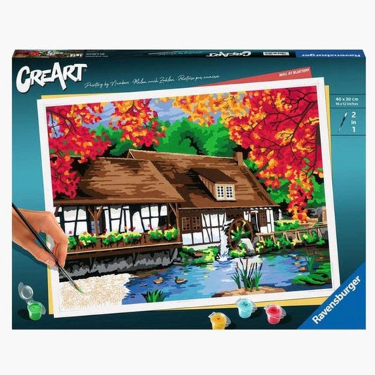 Ravensburger: CreArt - Molen in Blautopf Schilderen op nummer