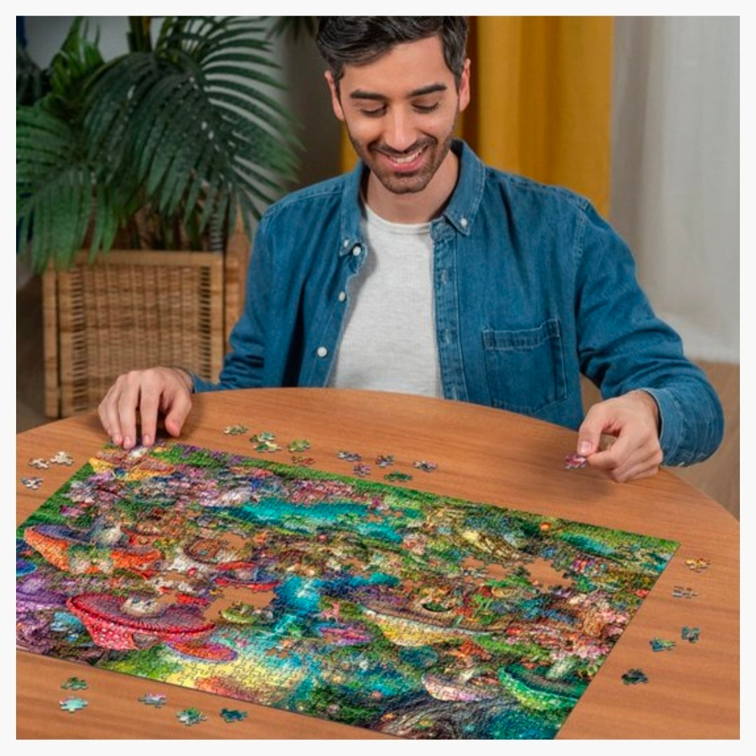Ravensburger: Merry Mushroom Village - 1000