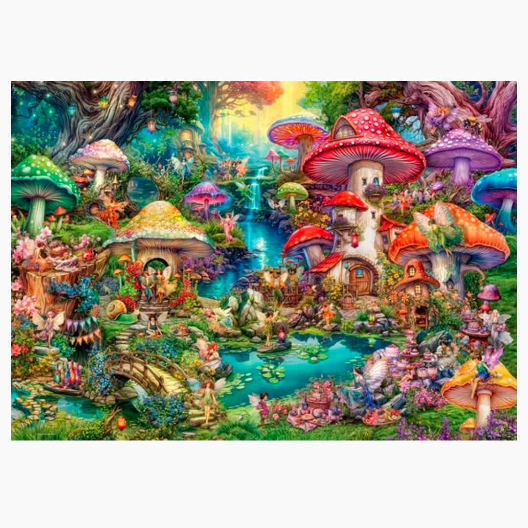 Ravensburger: Merry Mushroom Village - 1000