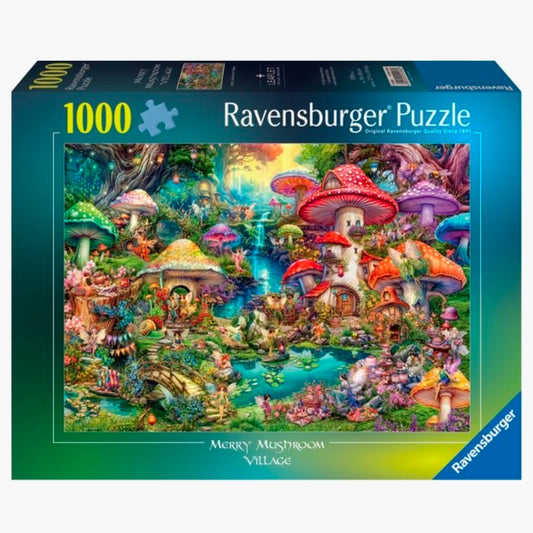 Ravensburger: Merry Mushroom Village - 1000