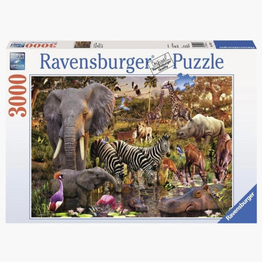 Ravensburger: Afrikaanse Dierenwereld - 3000