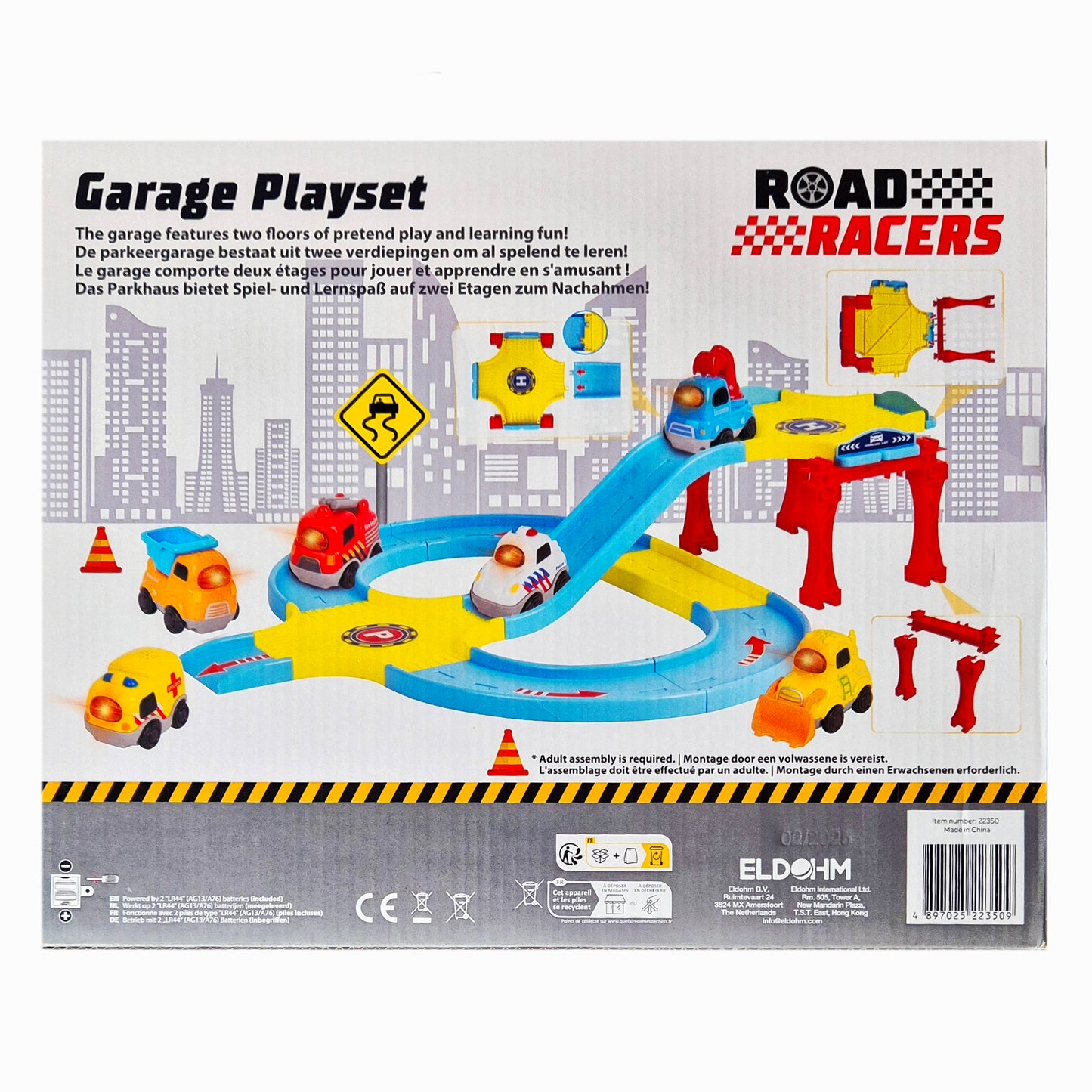 Road Racers: Garage Speelset + 1 auto