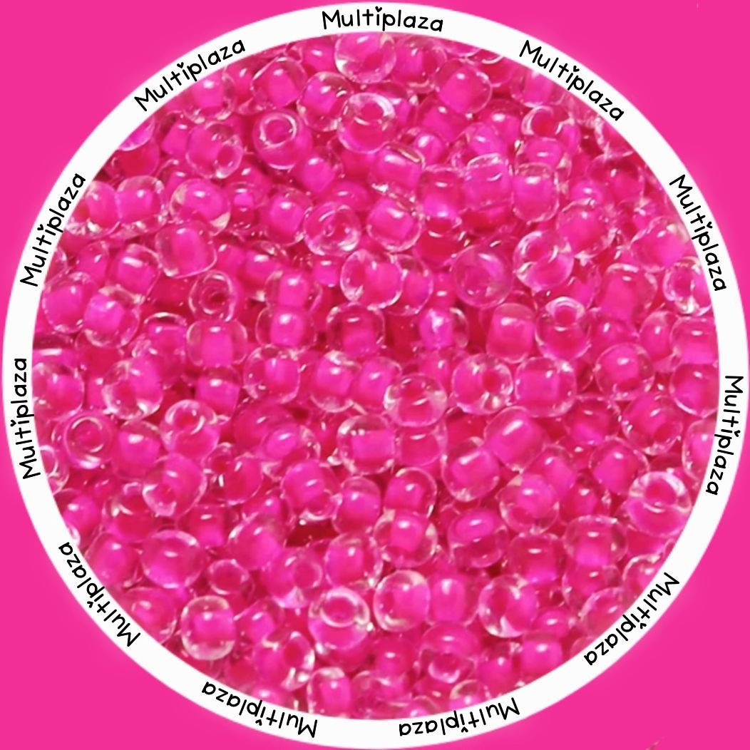 2mm Rocailles glaskralen - Inside Colors 10g