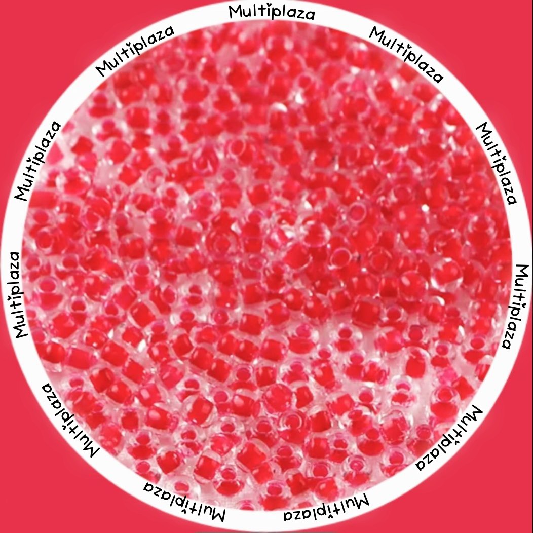 2mm Rocailles glaskralen - Inside Colors 10g