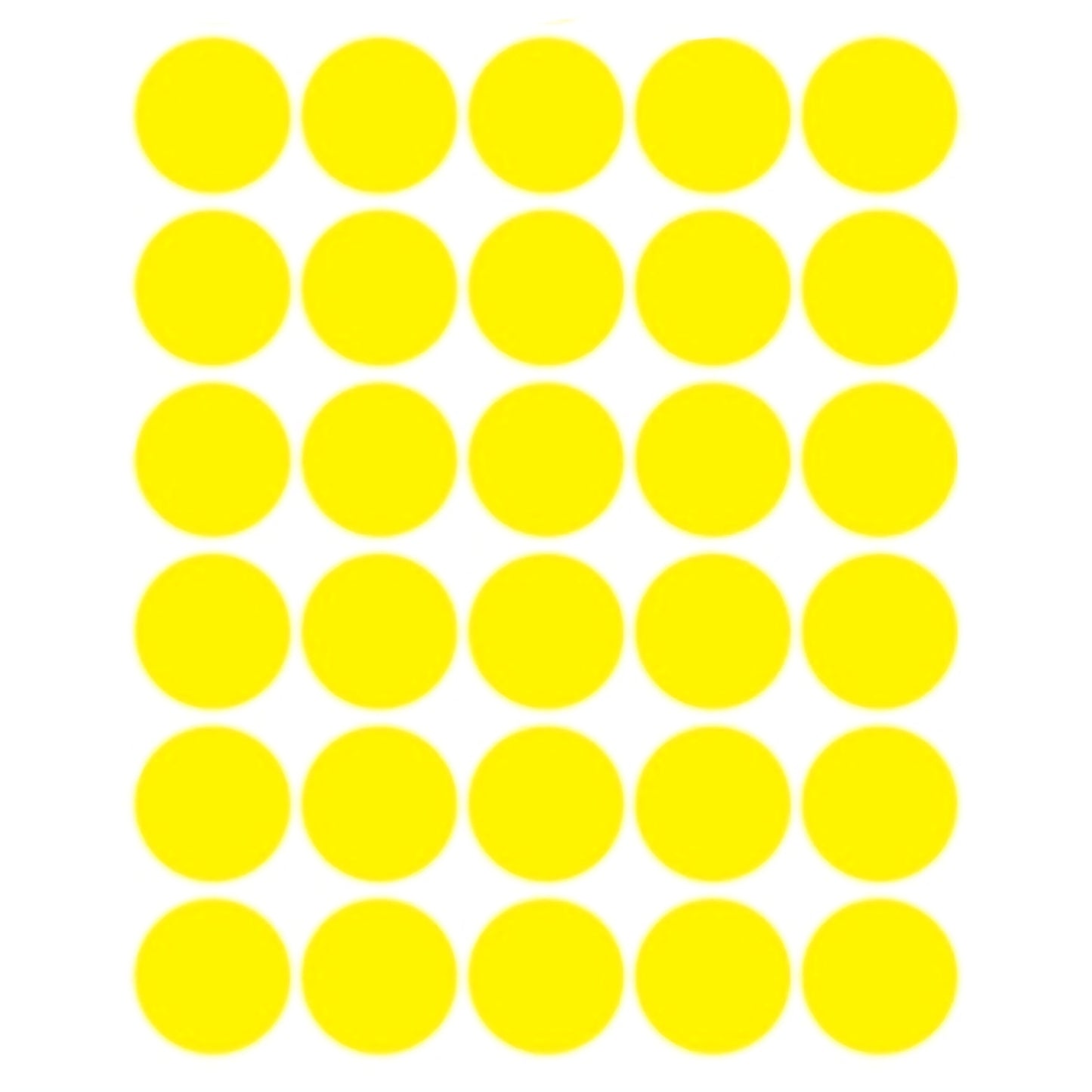 2cm Ronde Etiketten (150 Stuks) - Diverse kleuren