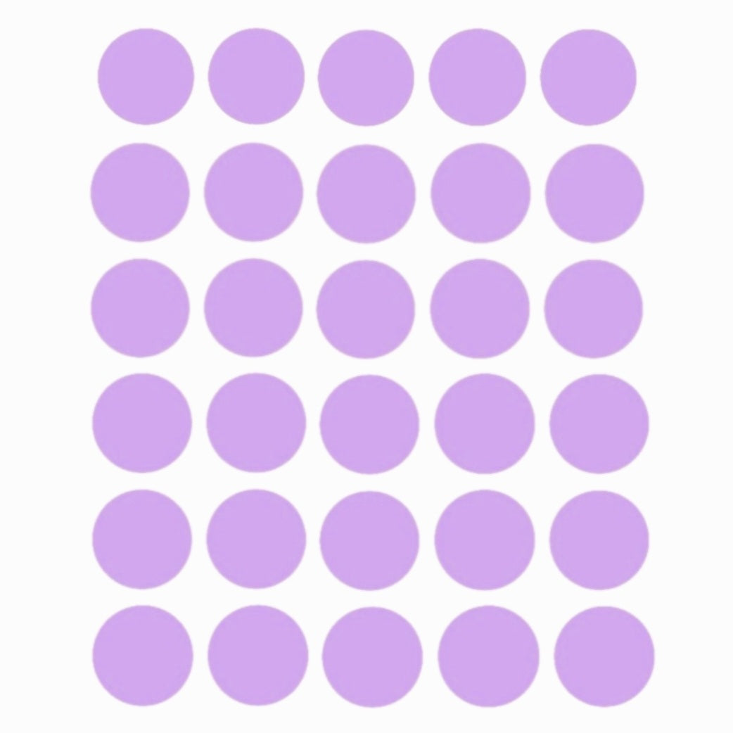 2cm Ronde Etiketten (150 Stuks) - Diverse kleuren