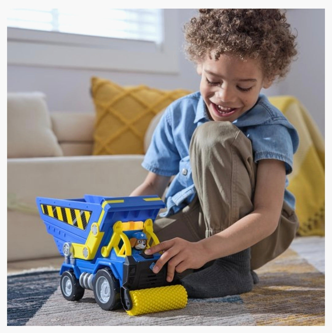 Paw Patrol: Rubble & Crew - Blafwerf Vuilniswagen Licht & Geluid