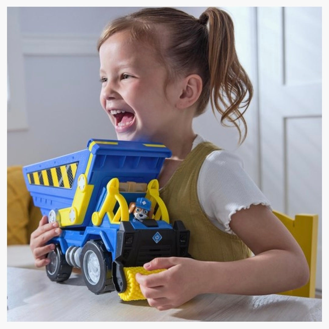 Paw Patrol: Rubble & Crew - Blafwerf Vuilniswagen Licht & Geluid