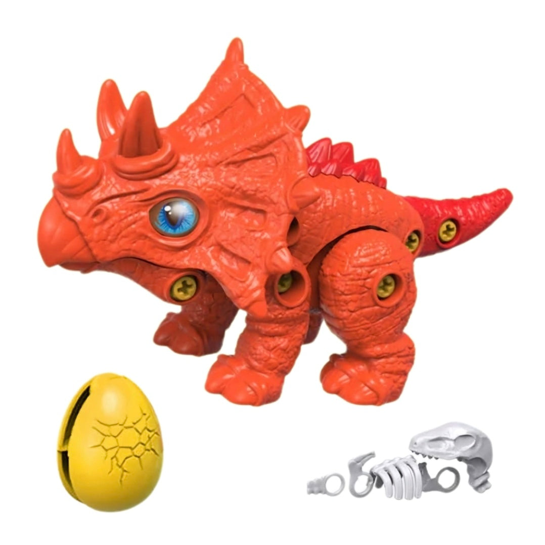 Ruby Toys: Dino Builder DIY - Build Disassemble - rood