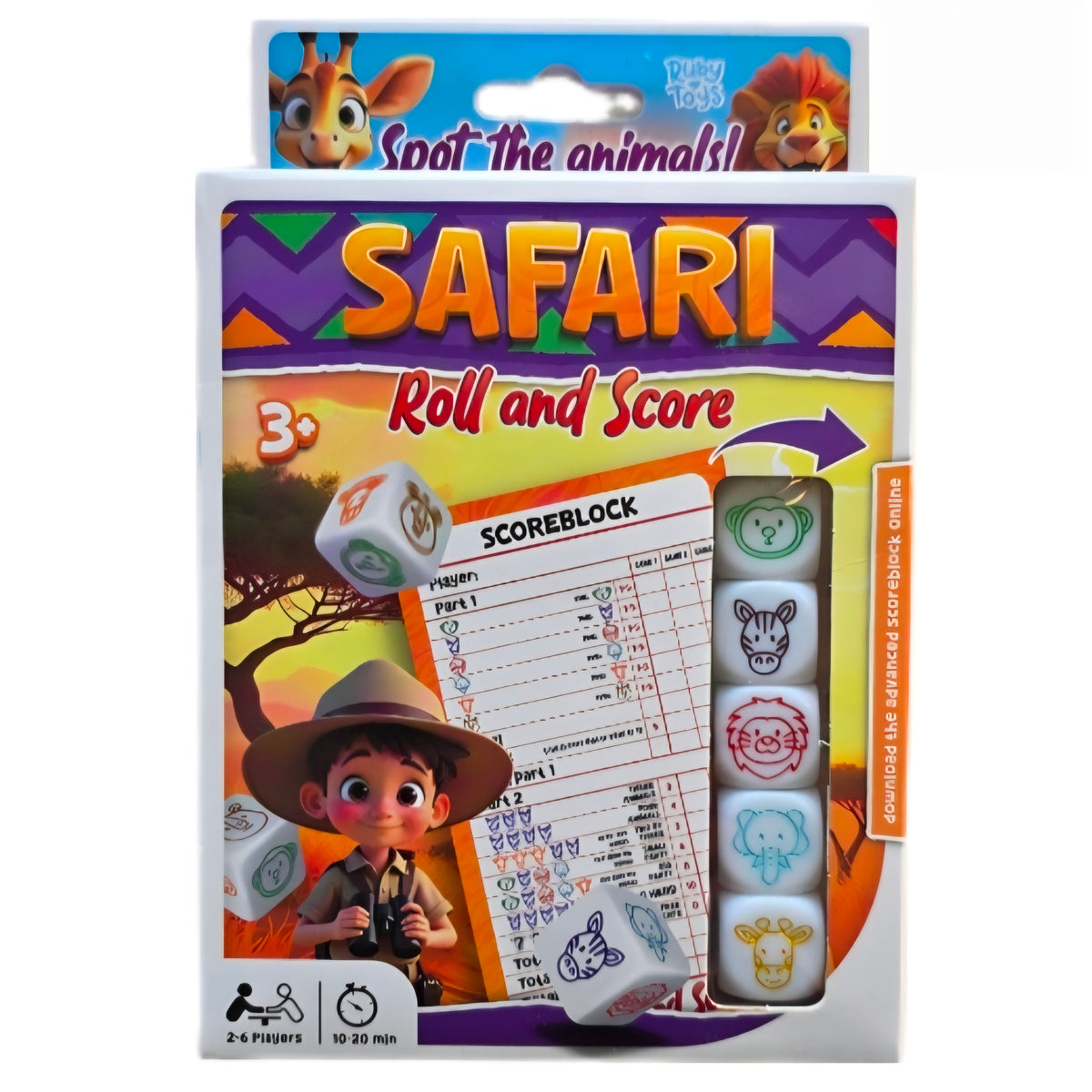 Ruby Toys: Safari - Roll and Score