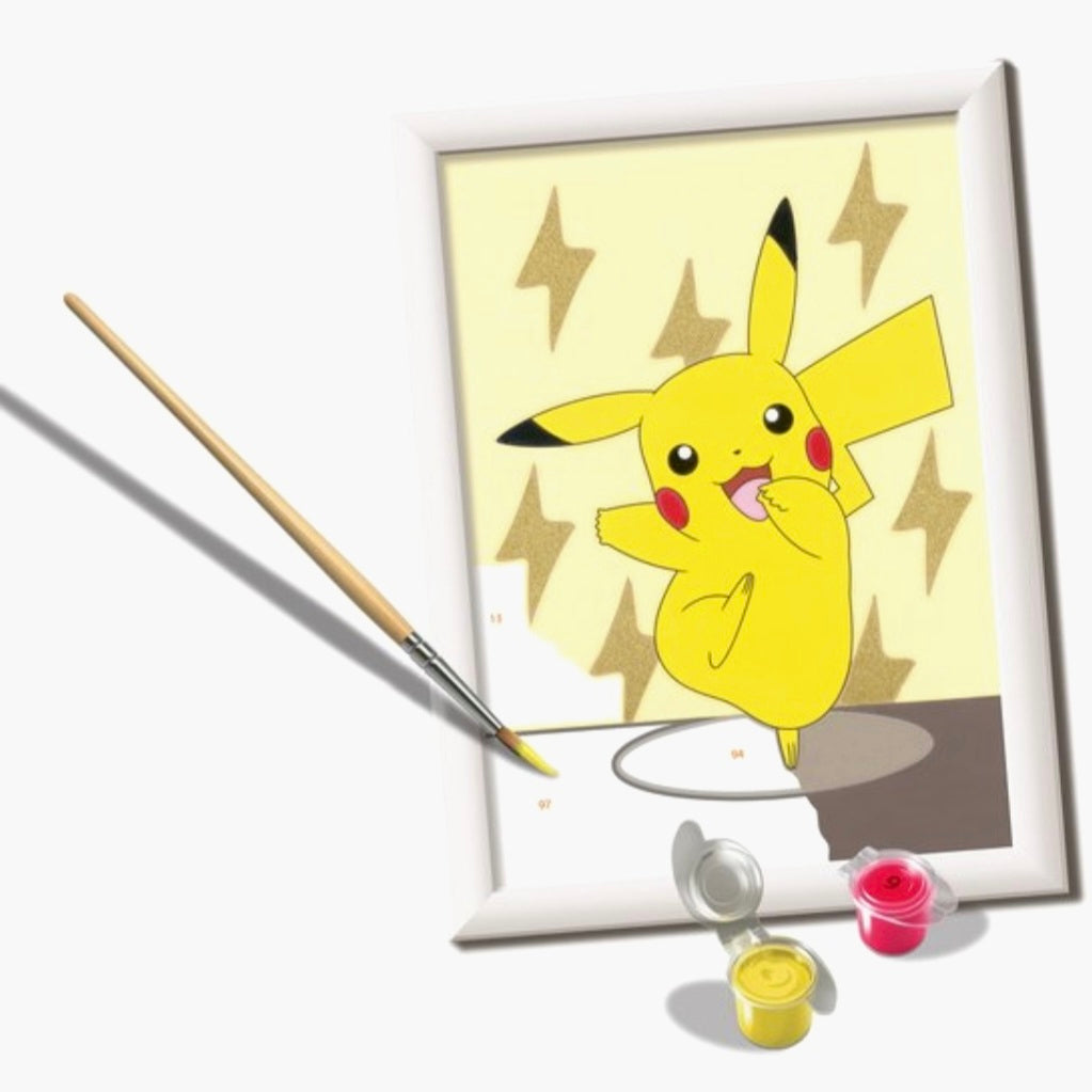 Pokemon: CreArt - Pikachu - Schilderen nummer