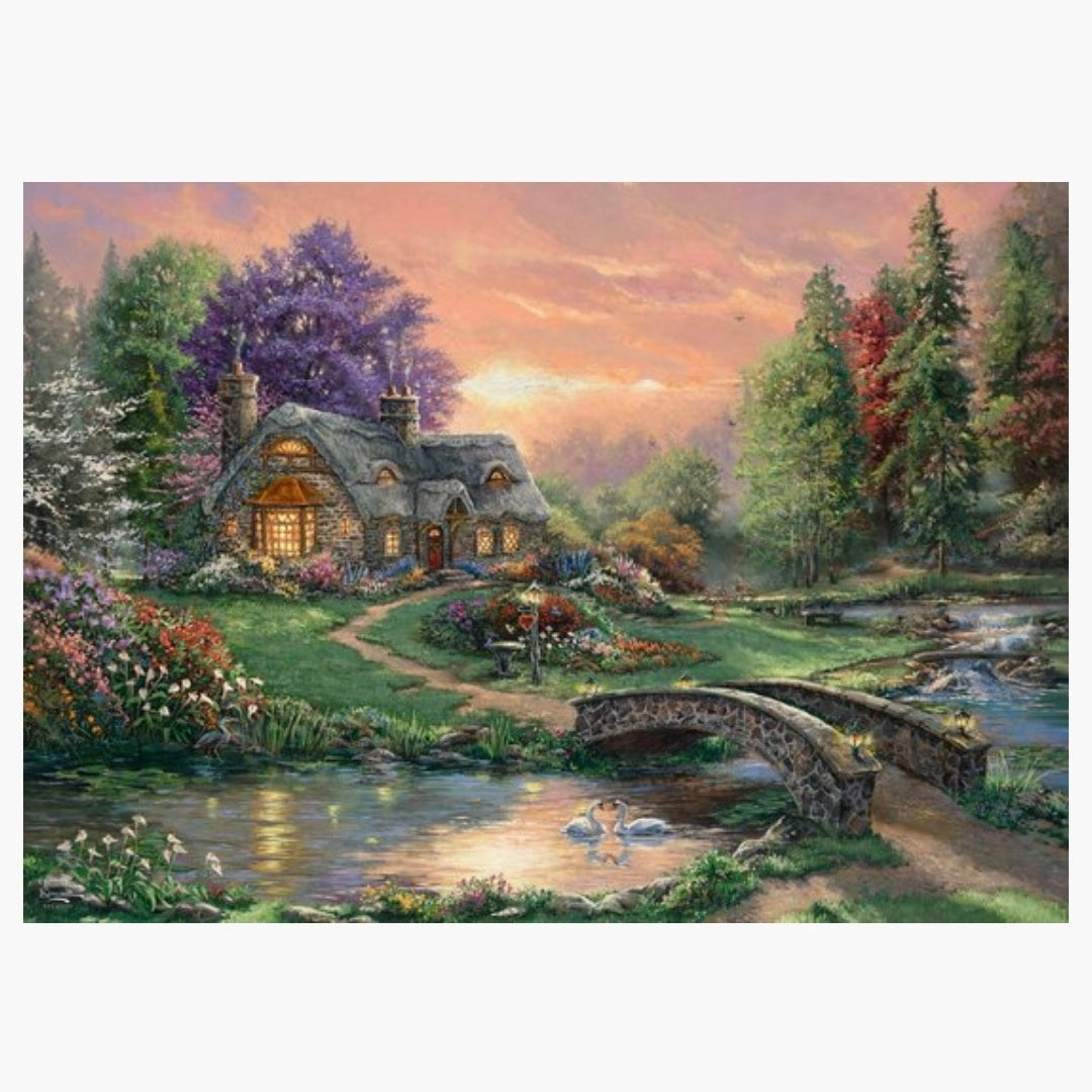 Thomas Kinkade: Sweetheart Retreat - 1000
