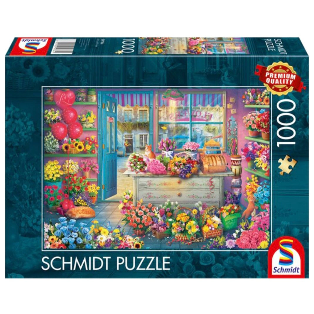 Schmidt: Kleurrijke Bloemenwinkel - 1000