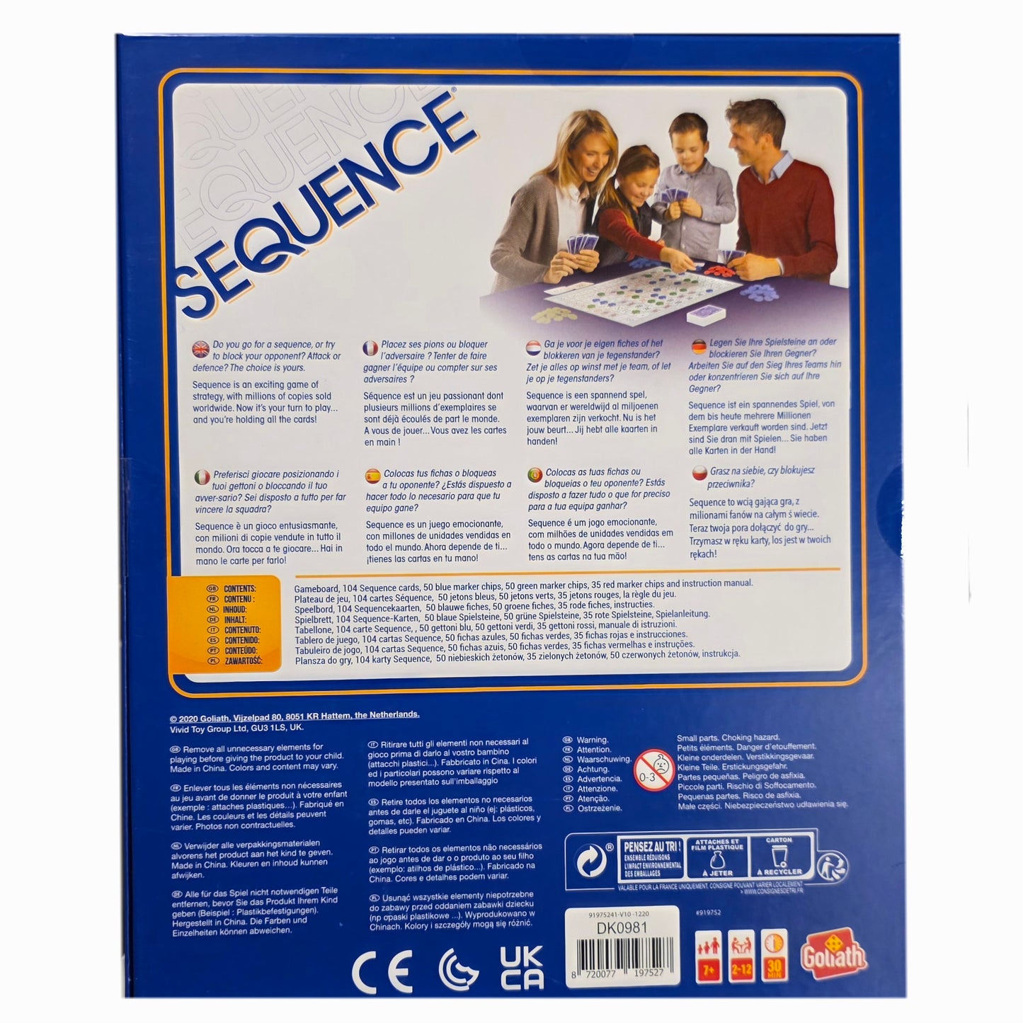 Goliath: Sequence