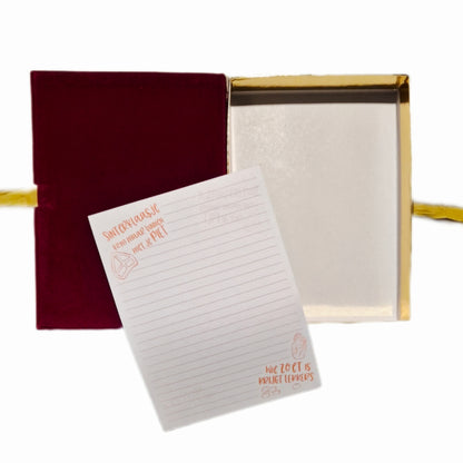Suprise verpakking - Boek van Sinterklaas 17,5 x 26 x 4cm + Notitieboekje