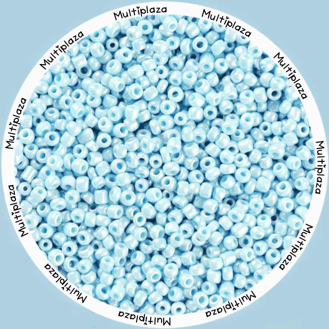 2mm Zakje rocailles glaskralen - Effen Kleuren