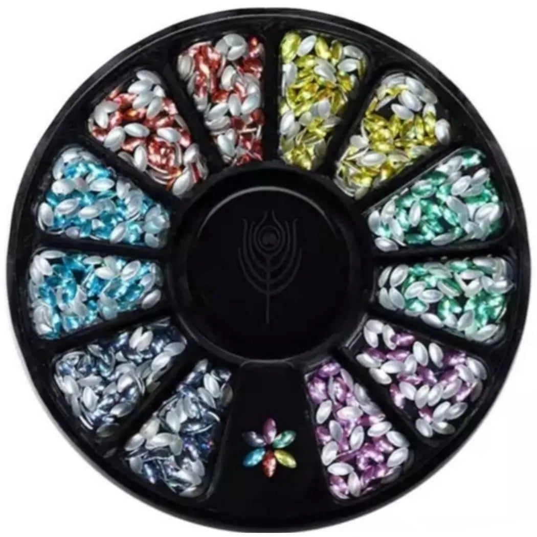 Sorteerdoos Rhinestones-strass steentjes (Diverse soorten)  -  Multiplaza