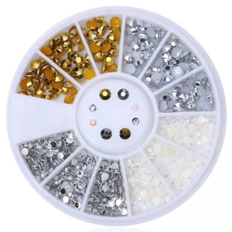 Sorteerdoos Rhinestones-strass steentjes (Diverse soorten)