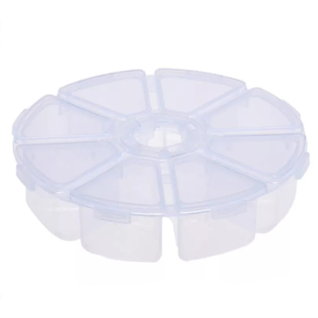 Ronde Sorteerdoos 8 vakken