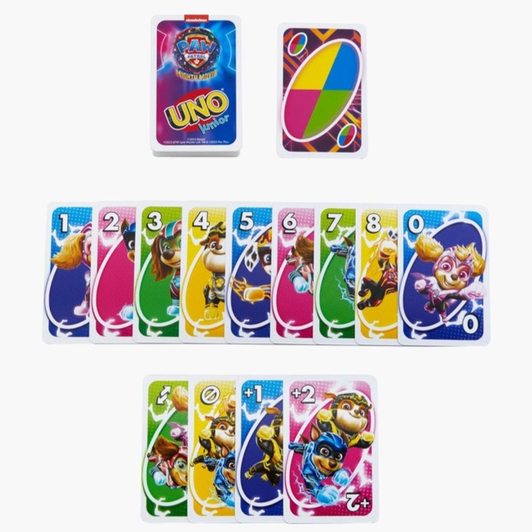 Mattel: UNO Junior Paw Control - Kaartspel