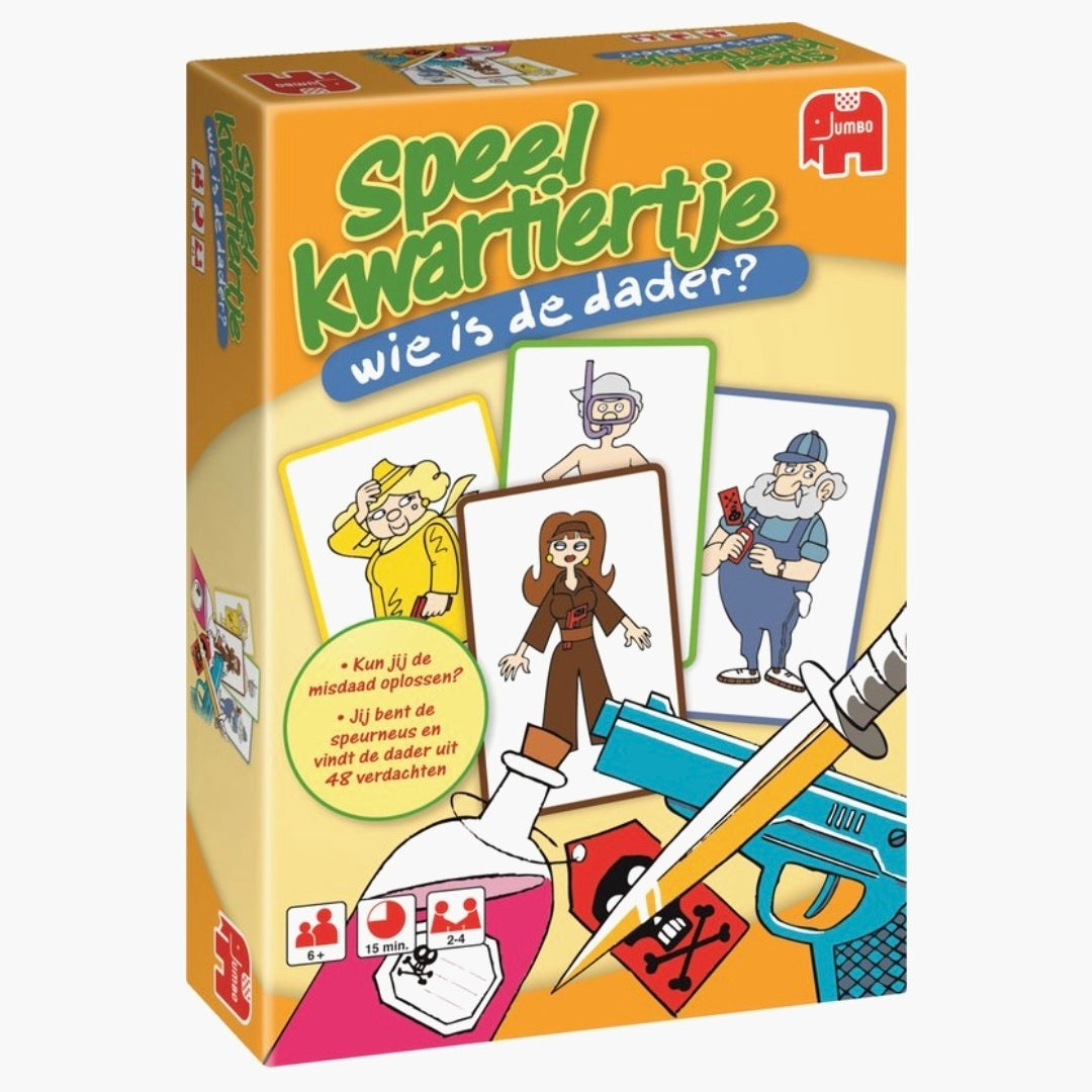 Jumbo: Speelkwartiertje - Wie is de Dader?
