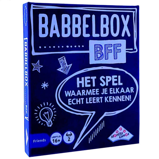Identity Games: Babbelbox BFF Kaartspel - 16+