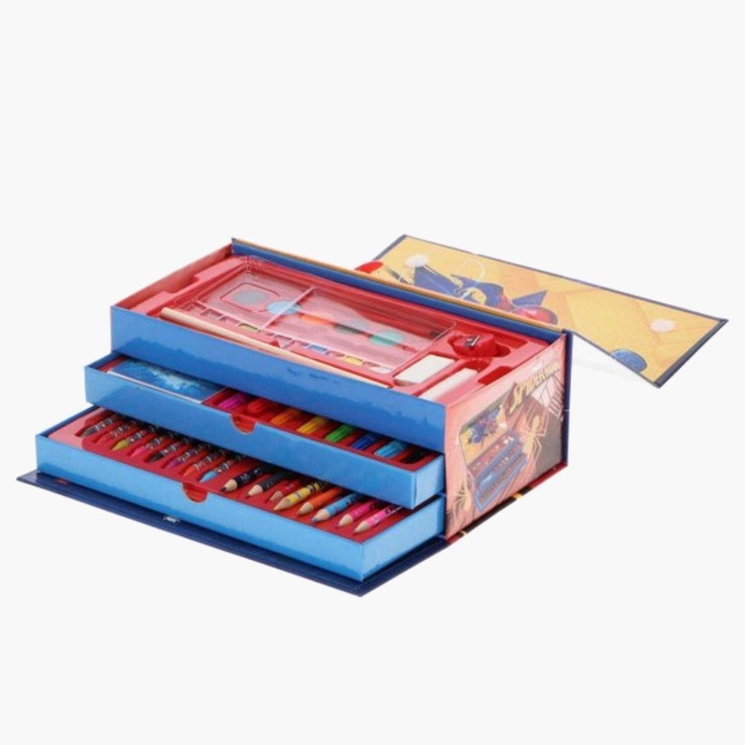 Spiderman: Kleurkoffer - 52 delig