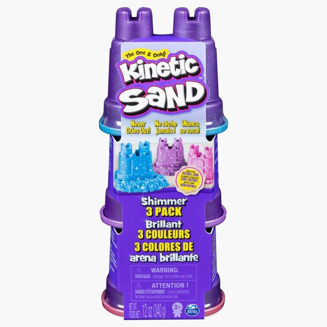 Kinetic Sand: Shimmer 3-Pack