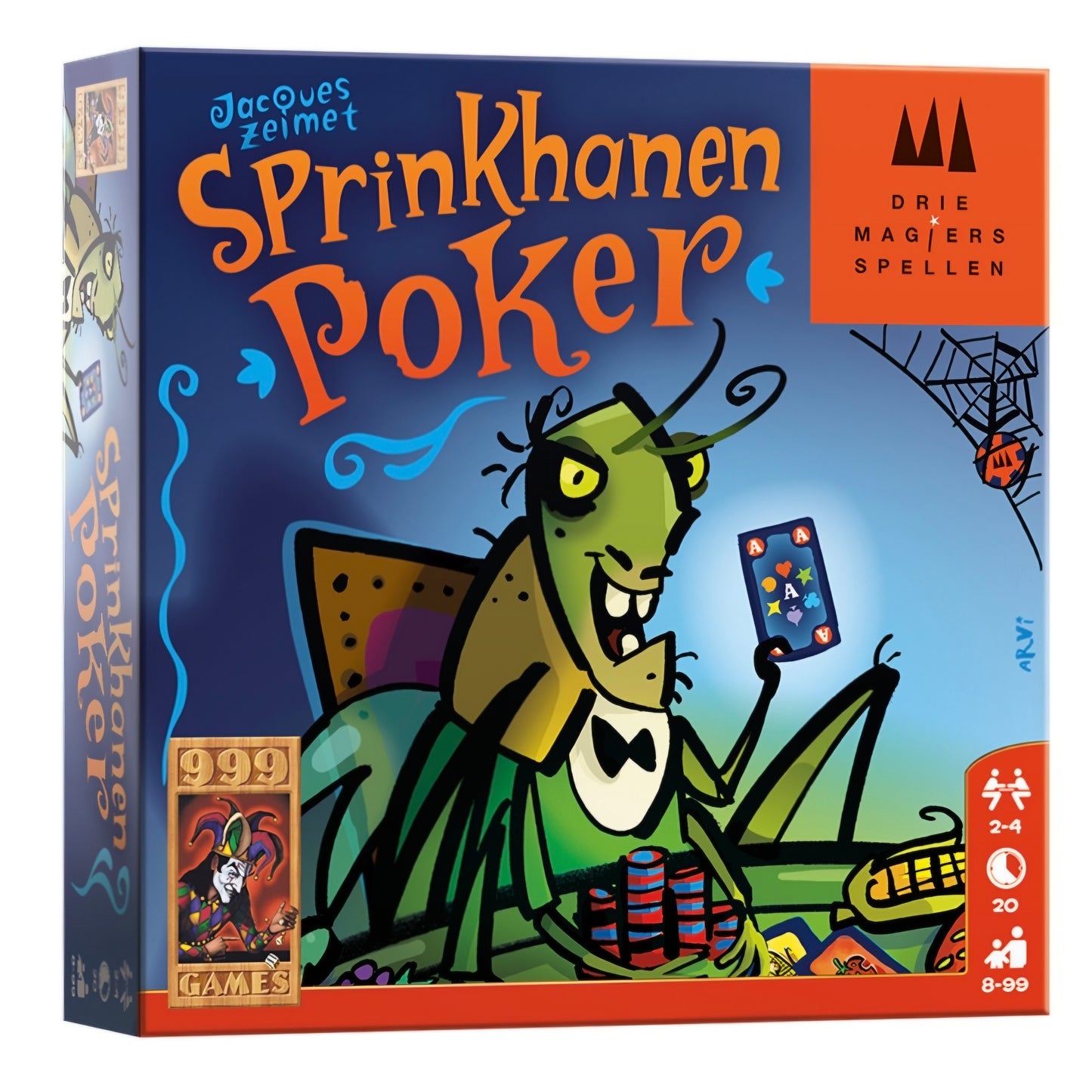 999 games: Sprinkhanen poker