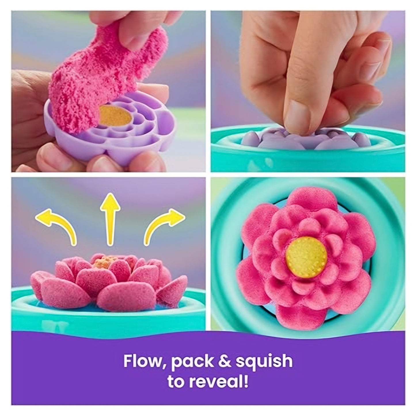Kinetic Sand: Squishblossom Playset