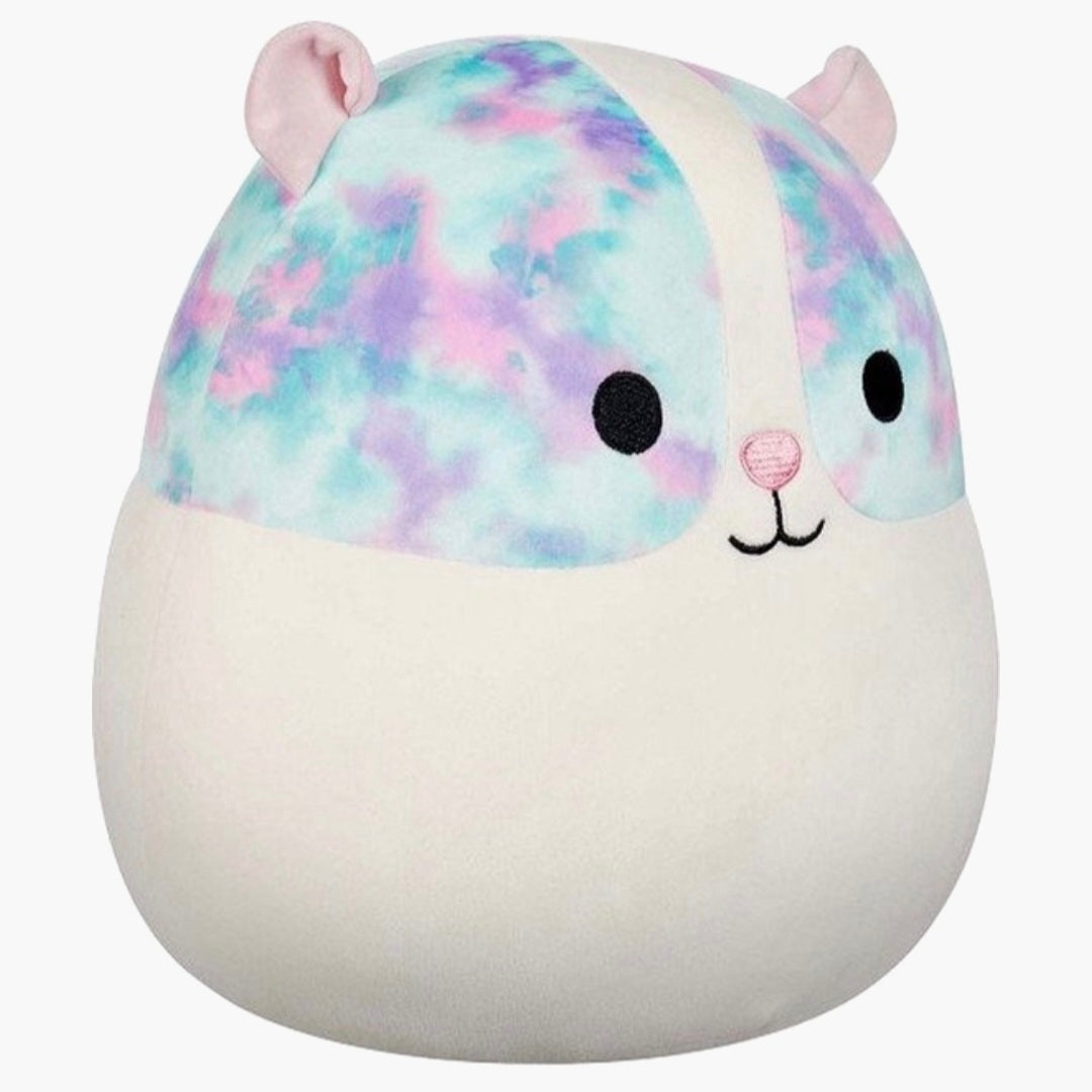 Squishmallows: Rhys - Guinea Pig w/Multicolored Eyepatches 30cm