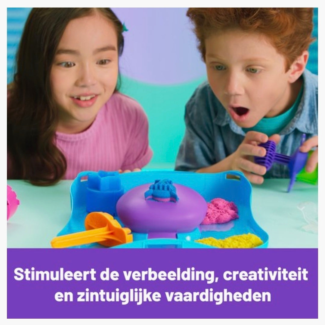 Kinetic Sand: Squish Motion Koffer Speelset