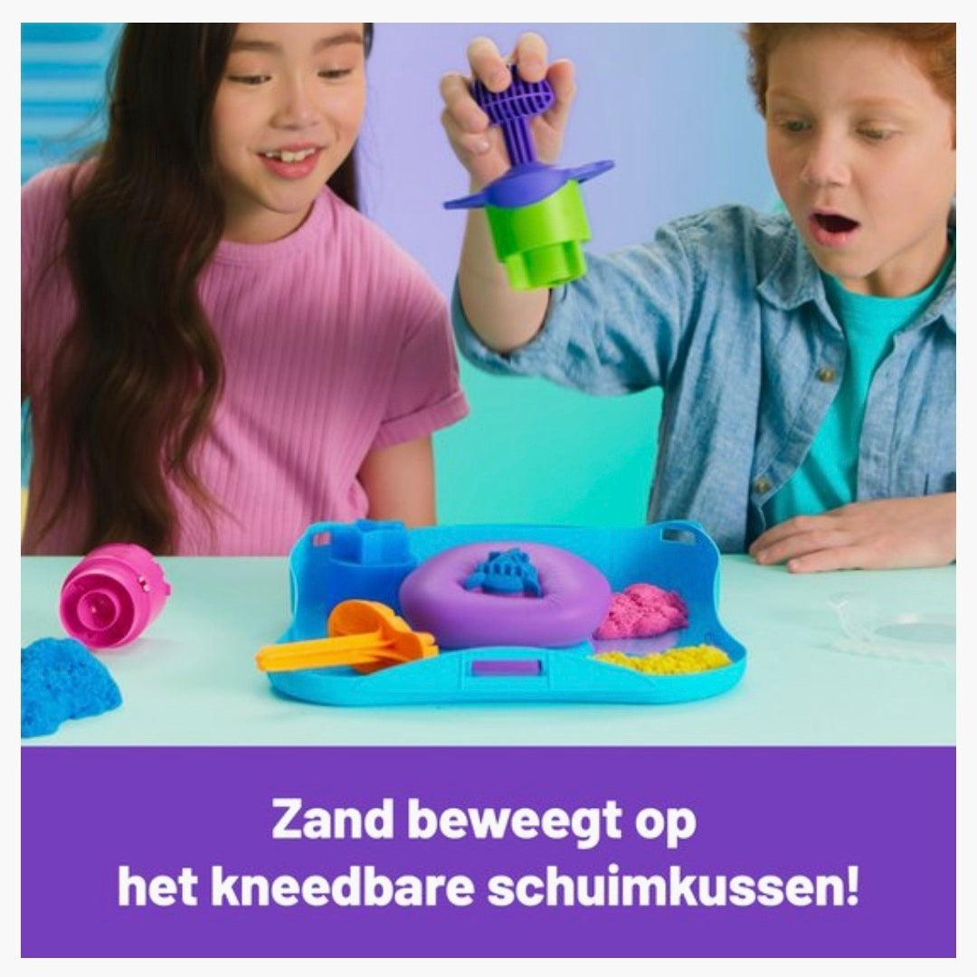 Kinetic Sand: Squish Motion Koffer Speelset