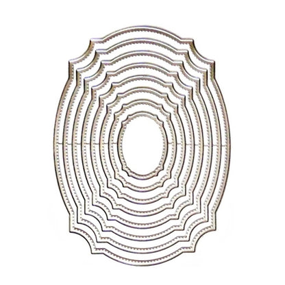 8 Stansmessen - Embossing mallen