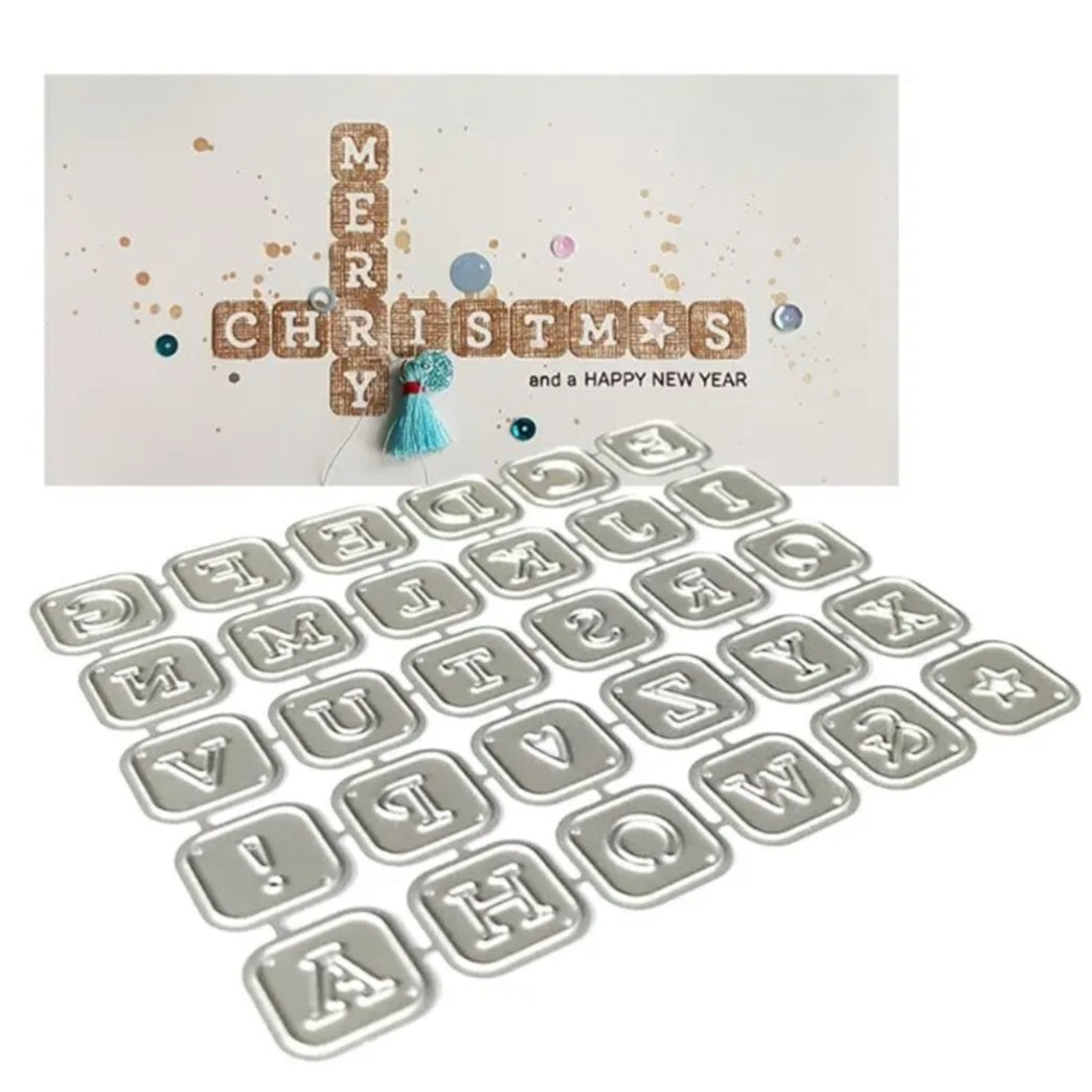 Stansmes alfabet scrabble