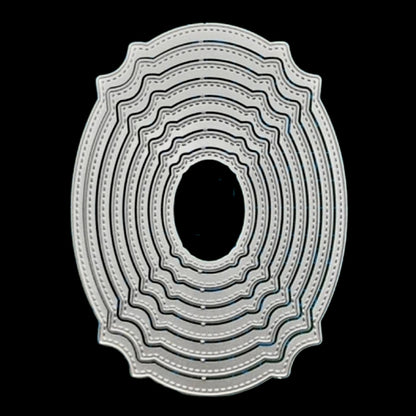 8 Stansmessen - Embossing mallen