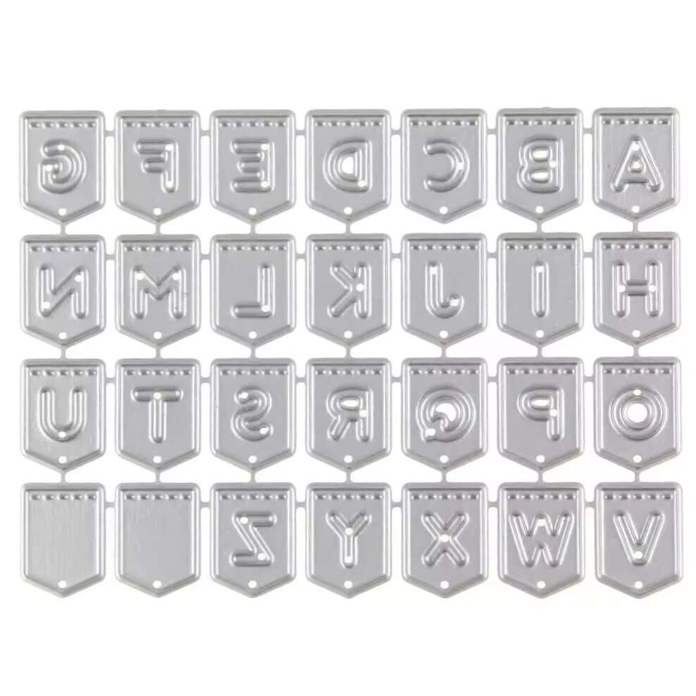 Stansmes Vlaggen alfabet Hoofdletters