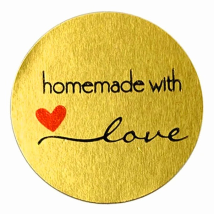 Handmade stickers - Diverse Kleuren