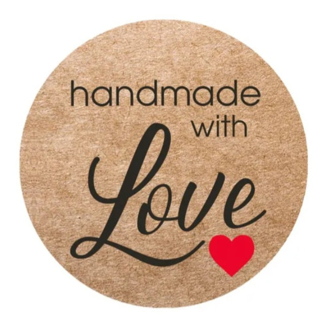 Handmade stickers - Diverse Kleuren