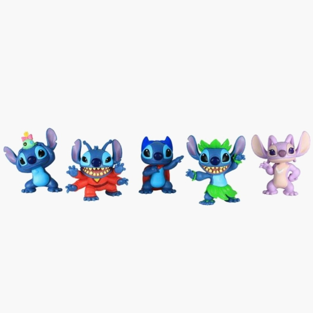 Stitch - Set van 5 Speelfiguren