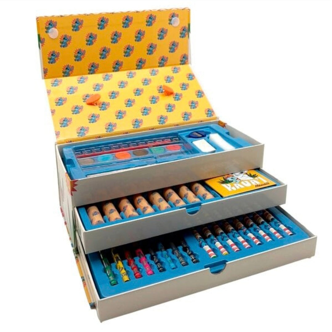 Stitch: Kleurkoffer - 52 delig