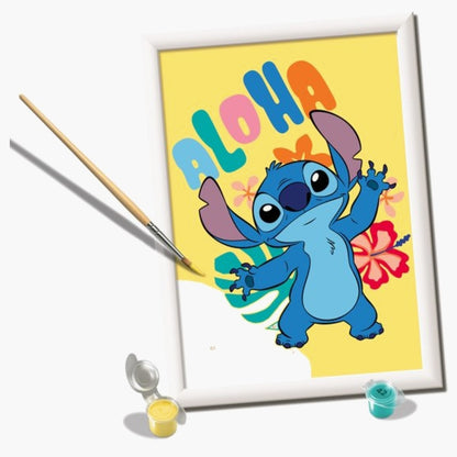 Stitch: CreArt Aloha Stitch - schilder op nummer