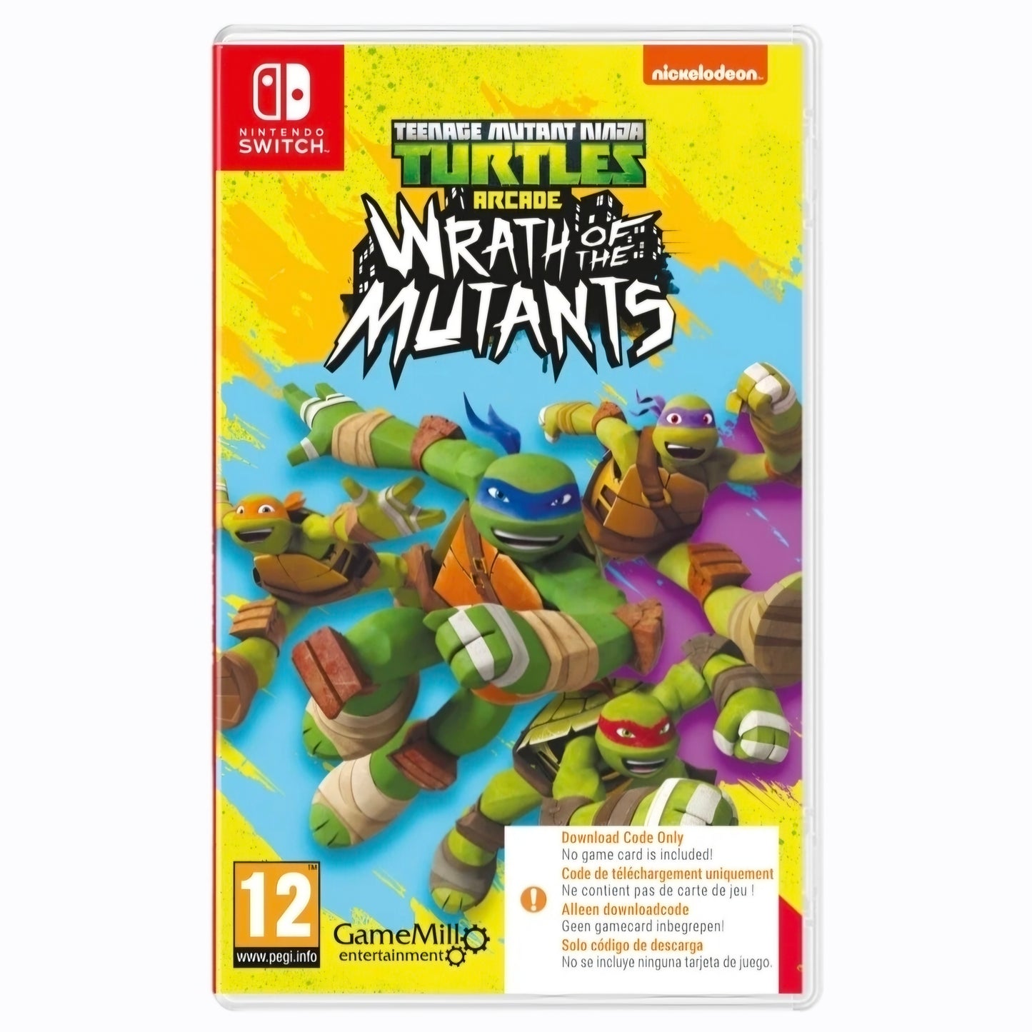 Nintendo Switch: Teenage Mutant Ninja Turtles - Wrath of the Mutants (Code-in-a-Box)