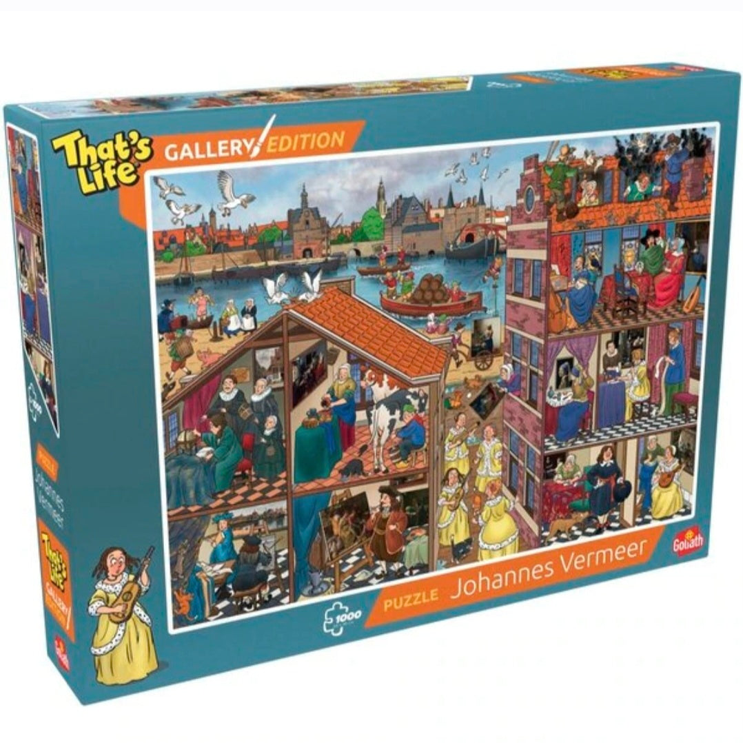 That's Life: Gallery Edition -  Johannes Vermeer - 1000